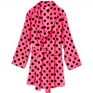 PINK Victoria's Secret Polka Dot Robe XS/ Small